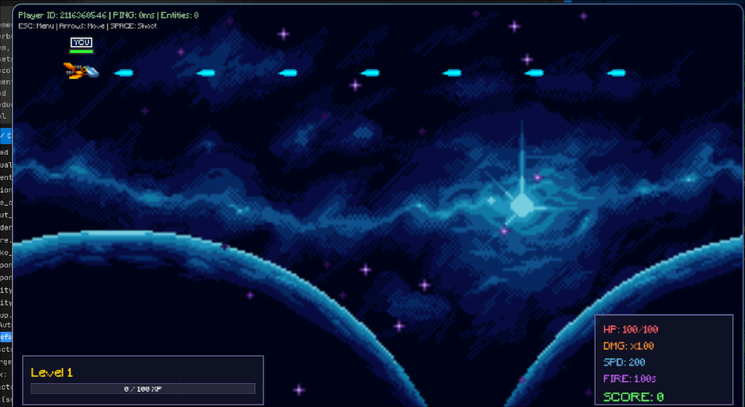 R-TYPE — Networked Arcade Shooter